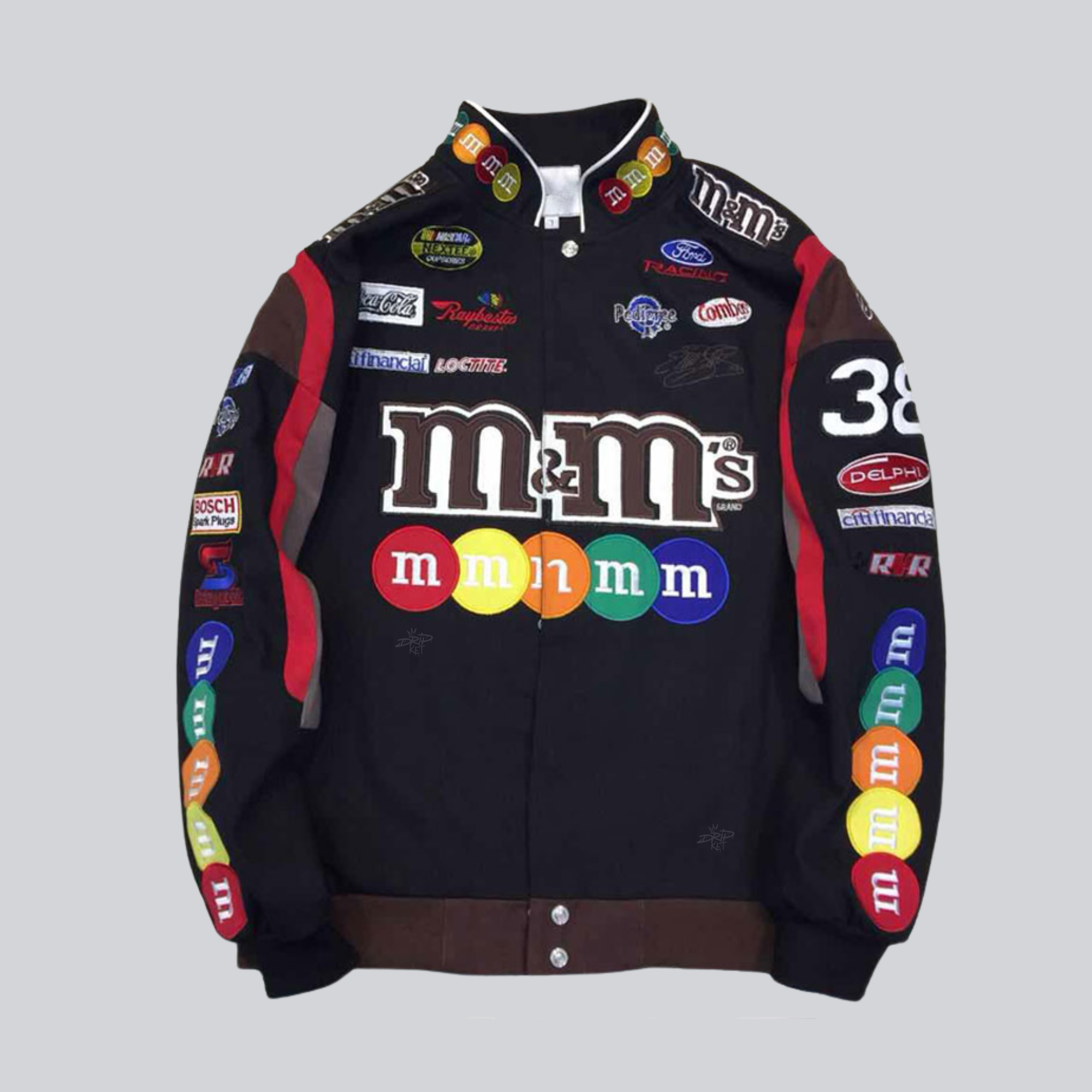 M&M's Nascar Jacket in black V1